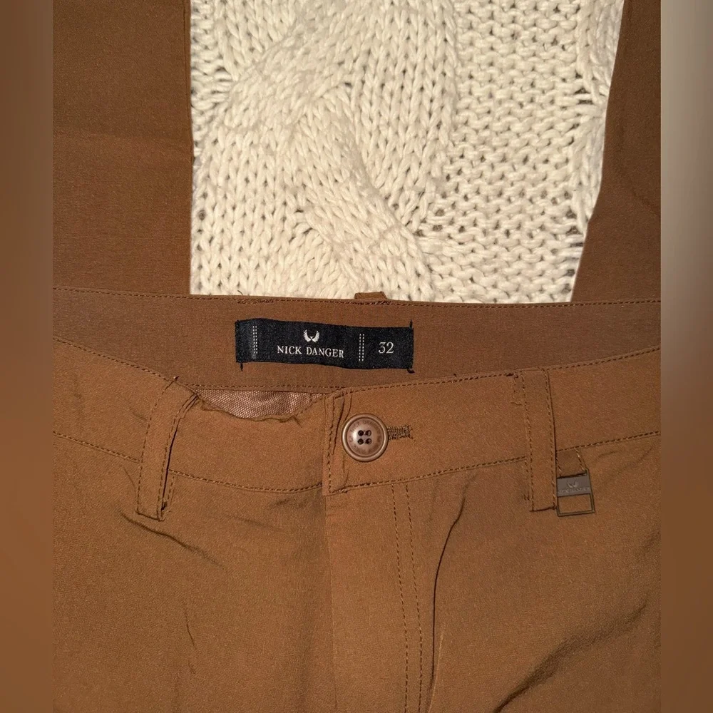 Nick Danger Men's Brown Pant joggers - Picture 3 of 6
